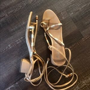 FP camel leather sandals✨